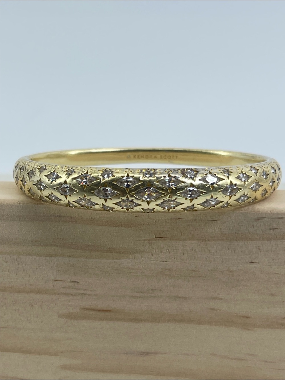 Kendra Scott Gold Star Motif Bangle Bracelet